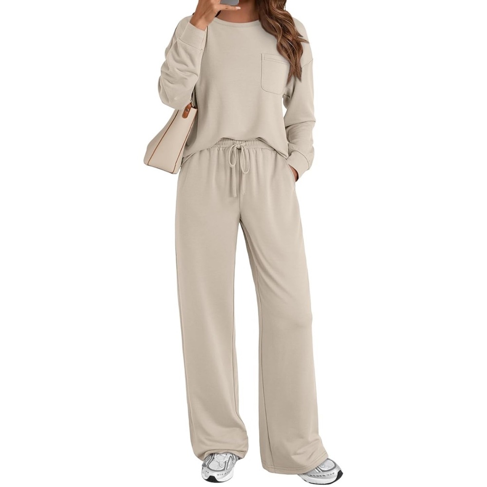 Women's Cream Lounge Set